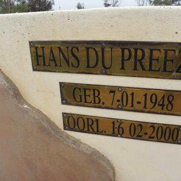 PREEZ Hans, du 1948-2000