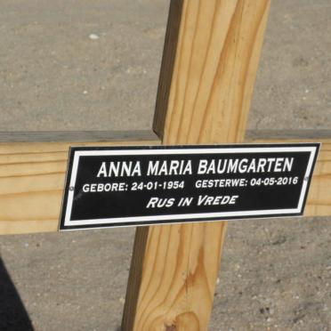 BAUMGARTEN Anna Maria 1954-2016