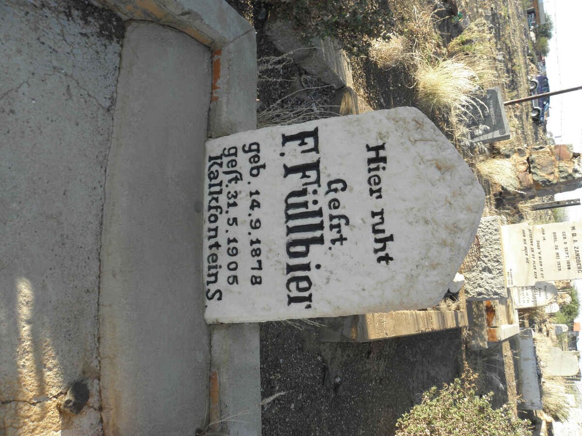 FULLBIER F. 1878-1905