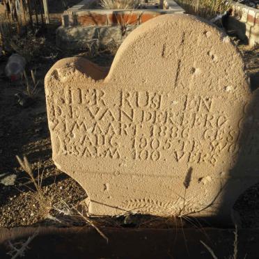 BERG D.E., van der 1886-1905