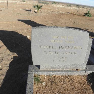 NORTJE Doores Hermanus, CLOETE 1898-1980