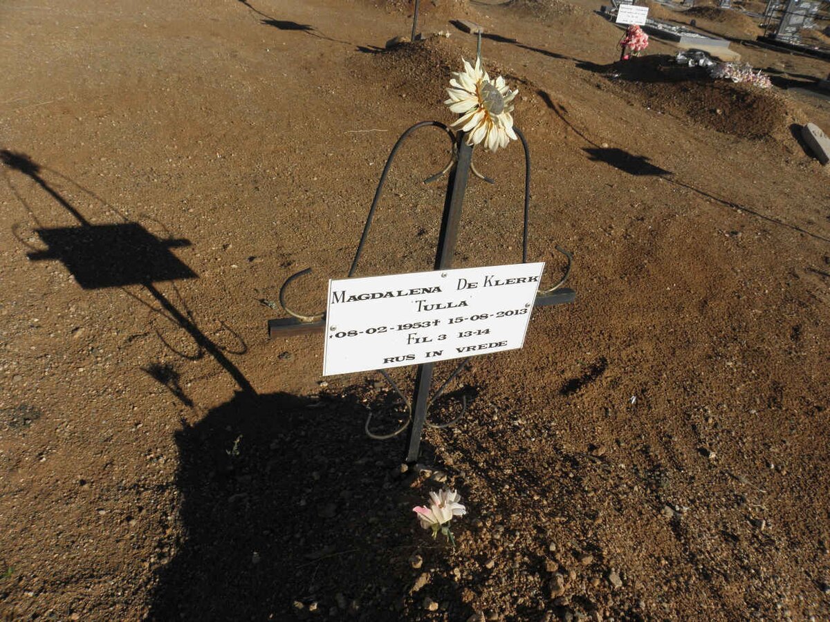 KLERK Magdalena, de 1953-2013