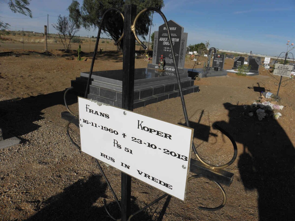 KOPER Frans 1960-2013