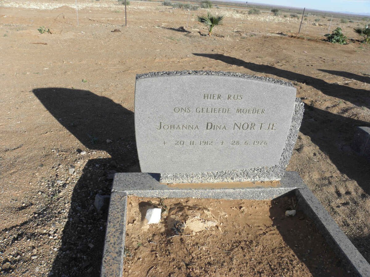 NORTJE Johanna Dina 1912-1976