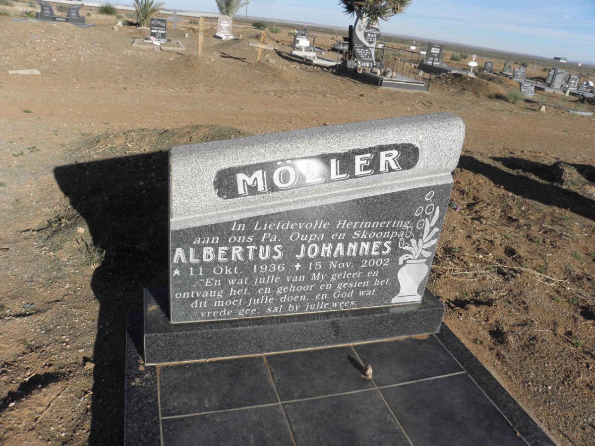 MOLLER Albertus Johannes 1936-2002