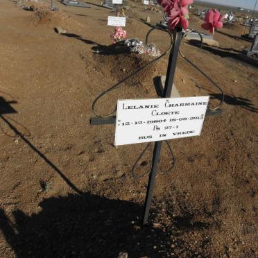 CLOETE Lelanie Charmaine 1980-2013