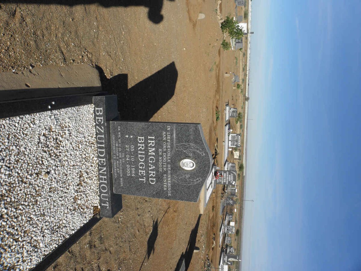 BEZUIDENHOUT Irmgard Bridget 1984-2005
