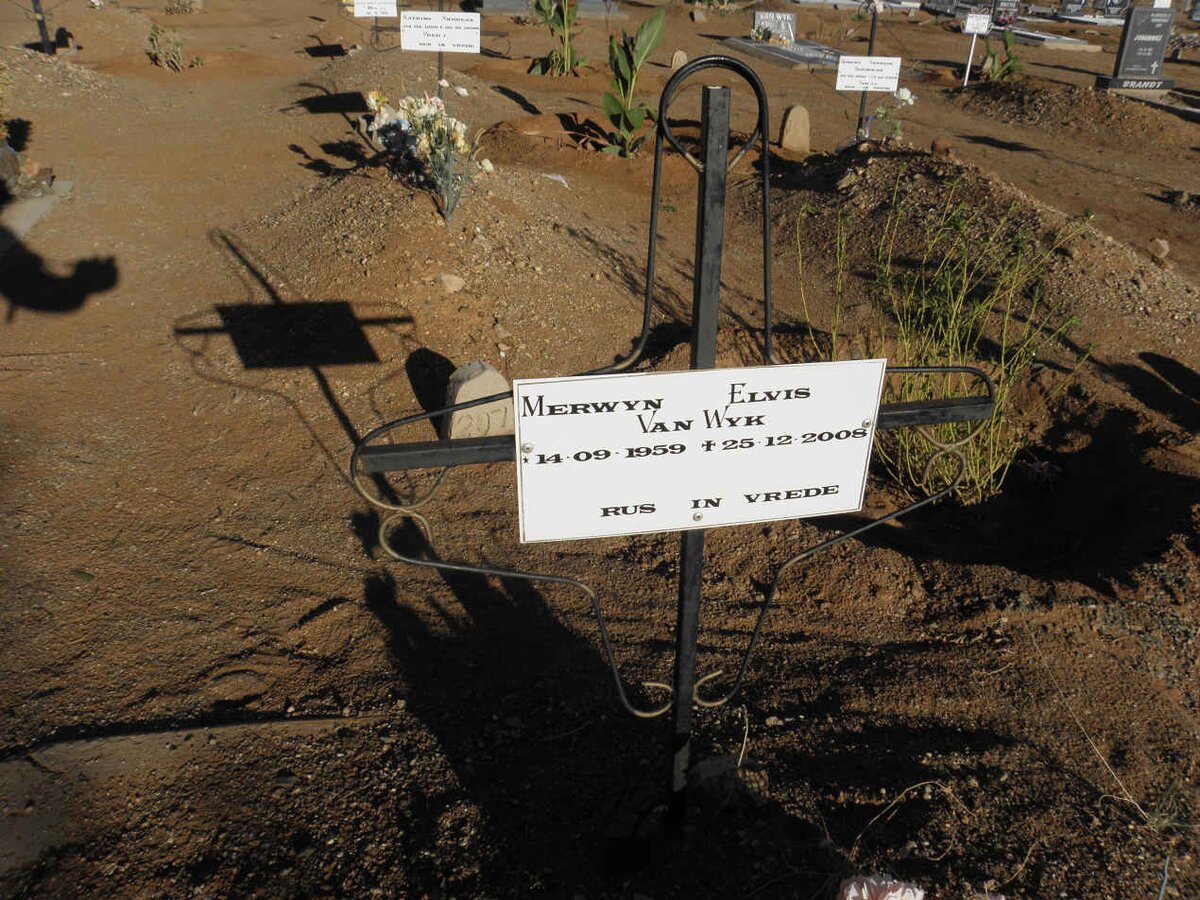 WYK Merwyn Elvis, van 1959-2008