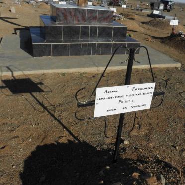 FREEMAN Anna 1961-2015