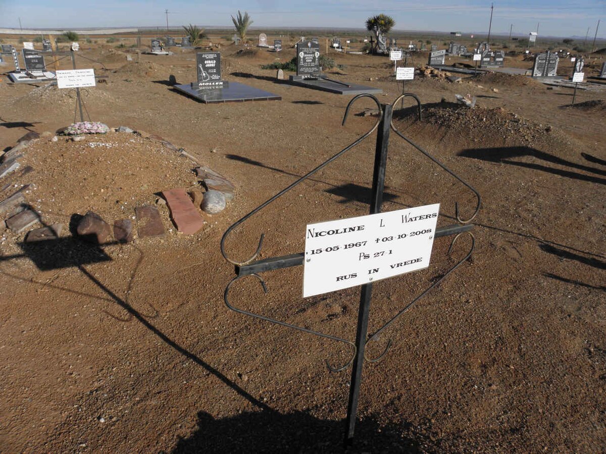 WATERS Nicoline L. 1967-2008