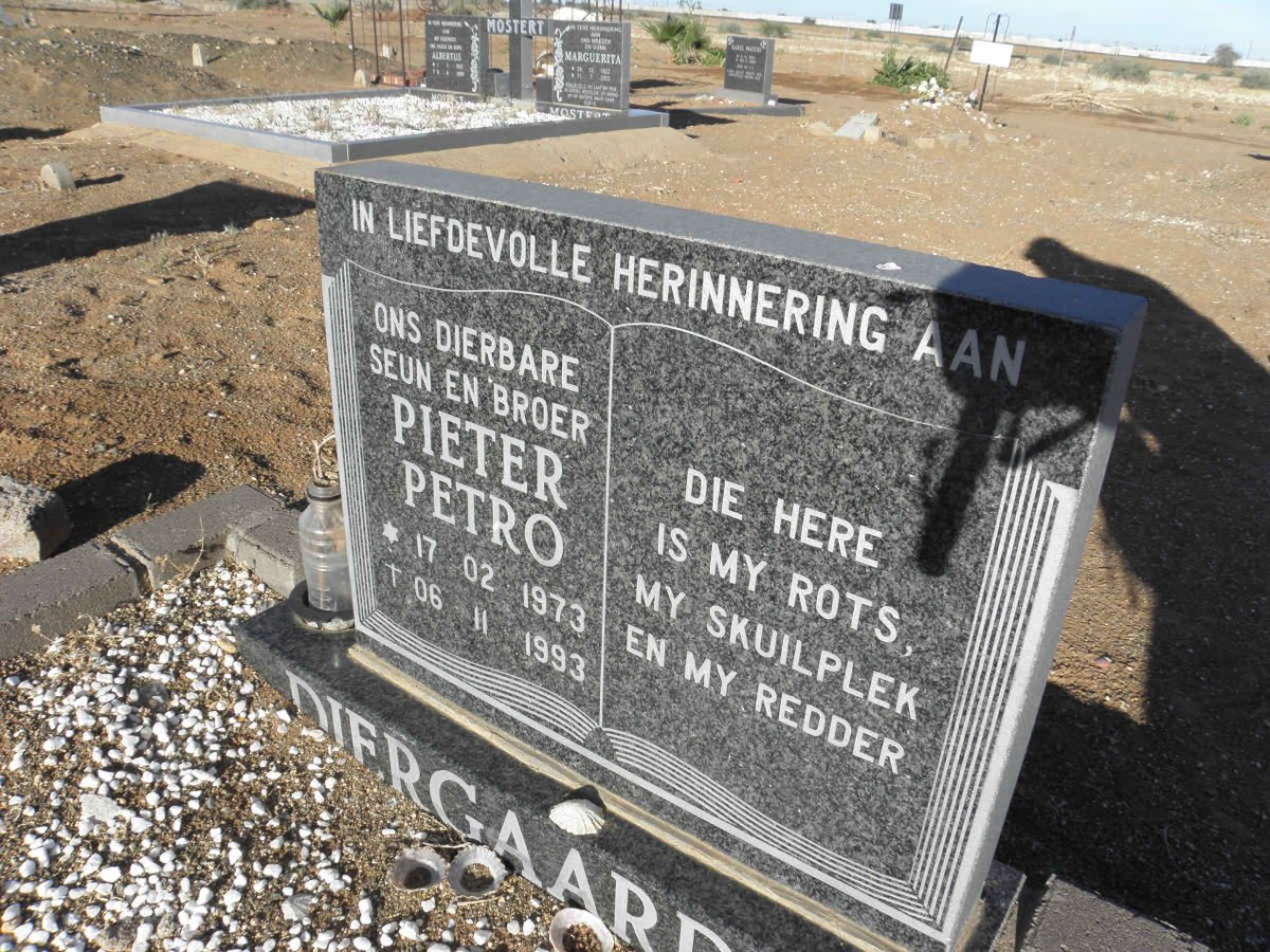 DIERGAARD Pieter Petro 1973-1993