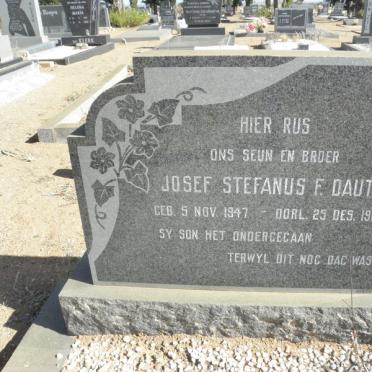 DAUTH Josef Stefanus F. 1947-1967