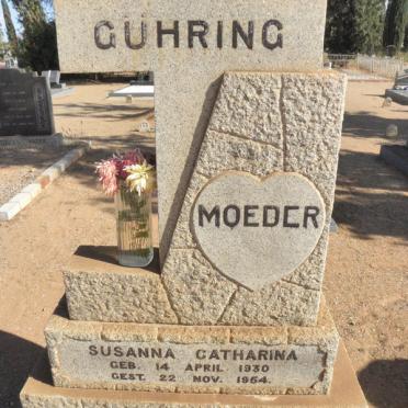 GÜHRING Susanna Catharina 1930-1954