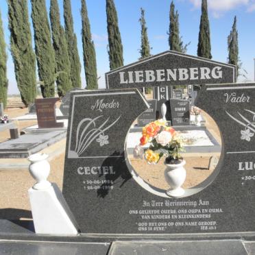 LIEBENBERG Lucky 1927- &amp; Ceciel 1924-1999