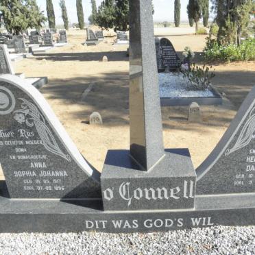 O'CONNELL Hendrik Daniël 1901-1986 &amp; Anna Sophia Johanna 1917-1996