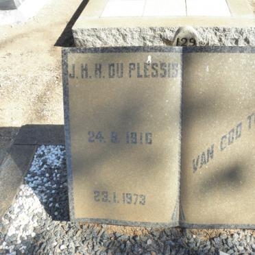 PLESSIS J.H.H., du 1916-1973
