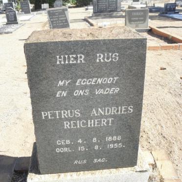 REICHERT Petrus Andries 1888-1955