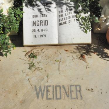 WEIDNER Ingrid 1970-1971