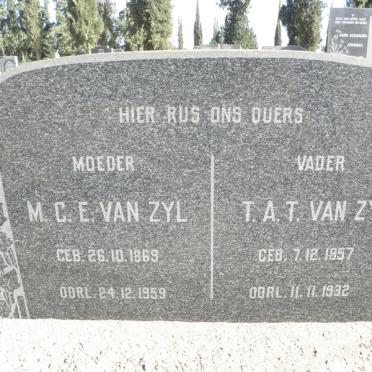 ZYL T.A.T., van 1857-1932 &amp; M.C.E. 1869-1959