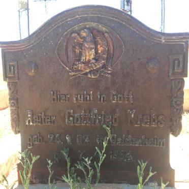 KREBS Gottfried 1882-1905