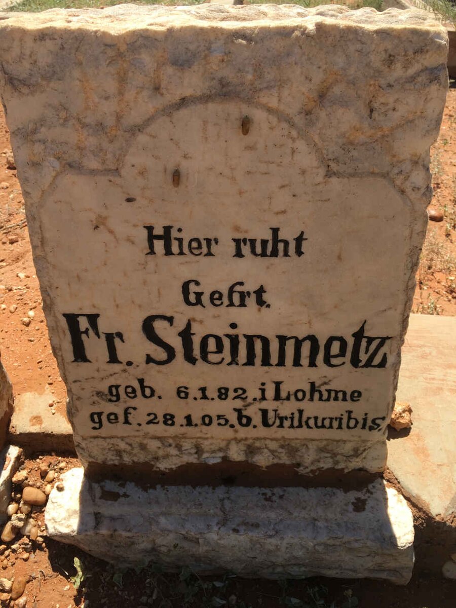 STEINMETZ Fr. 1882-1905