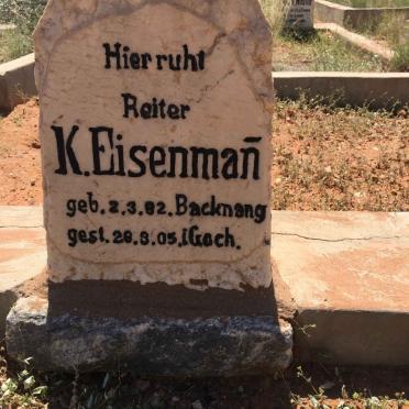 EISENMAÑ K. 1882-1905