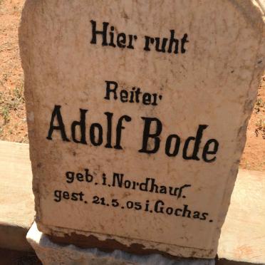 BODE Adolf -1905