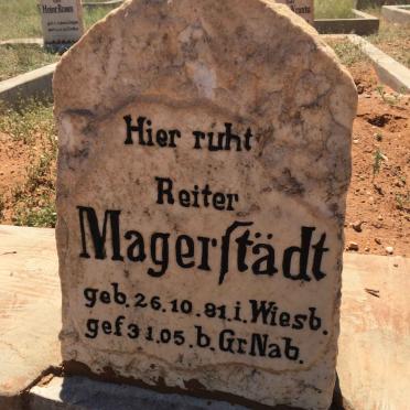 MAGERSTÄDT 1881-1905