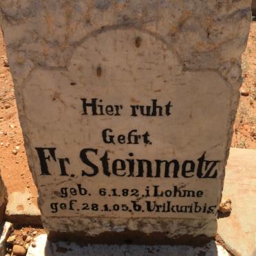 STEINMETZ Fr. 1882-1905