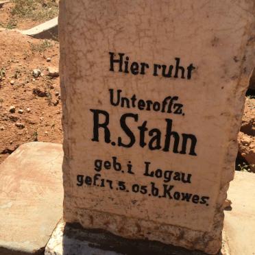 STAHN R. -1905