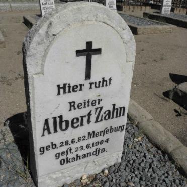 ZAHN Albert 1882-1904