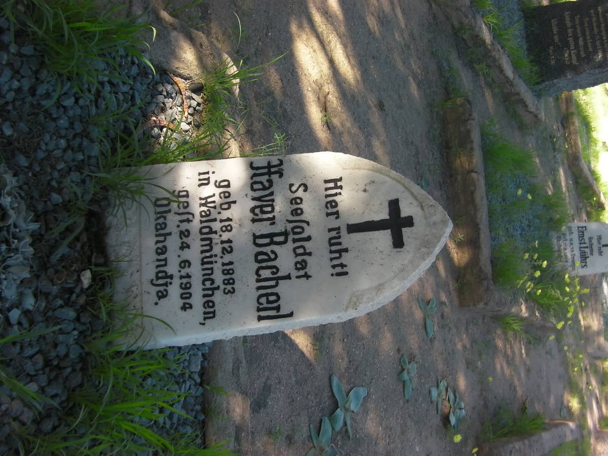 BACHERL Xaver 1883-1904