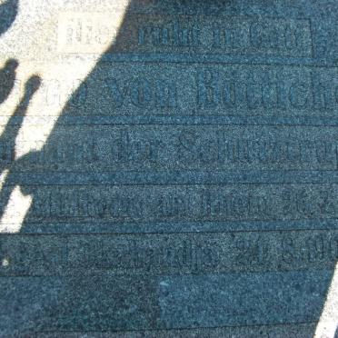 BÖTTICHER Cuno, von 1878-1904