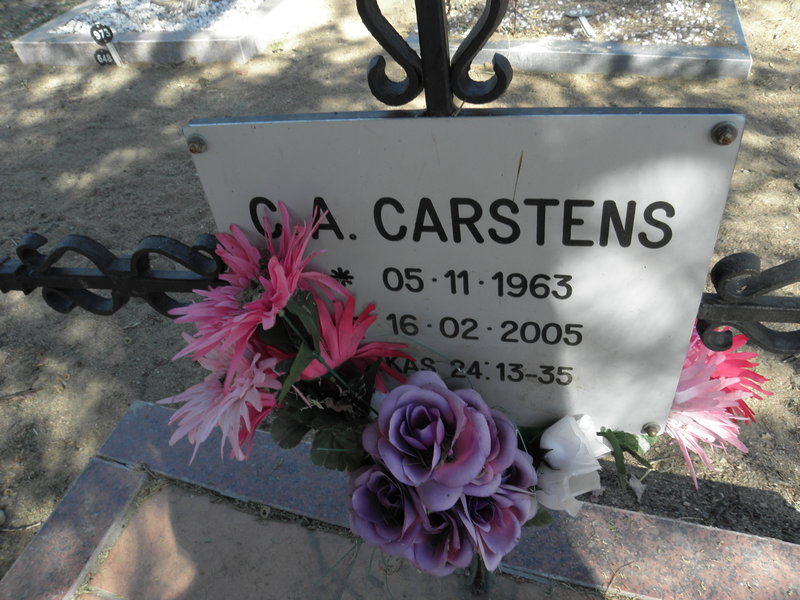 CARSTENS C.A. 1963-2005