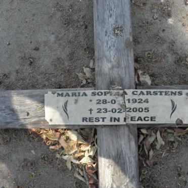 CARSTENS Maria Sophia 1924-2005