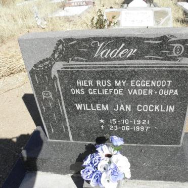COCKLIN Willem Jan 1921-1997