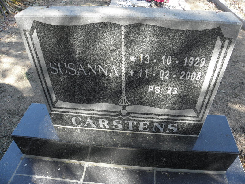 CARSTENS Susanna 1929-2008