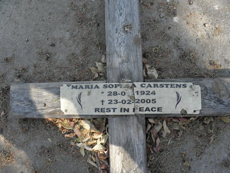 CARSTENS Maria Sophia 1924-2005