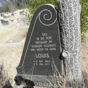 JORDAAN Louis 1903-1977