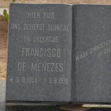 MENEZES Francisco, de 1956-1970