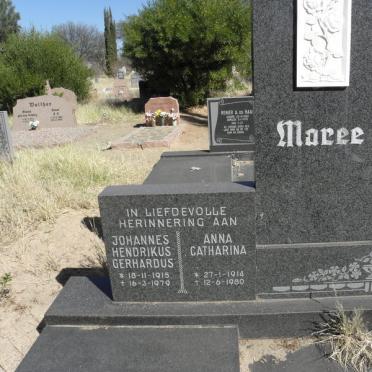 MAREE Johannes Hendrikus Gerhardus 1915-1979 &amp; Anna Catharina 1914-1980