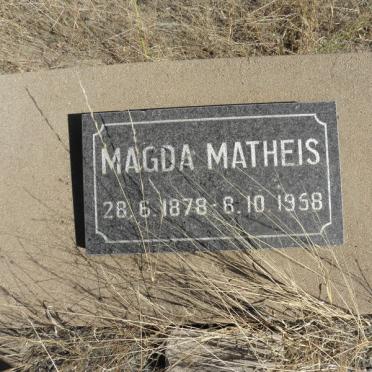 MATHEIS Magda 1878-1968