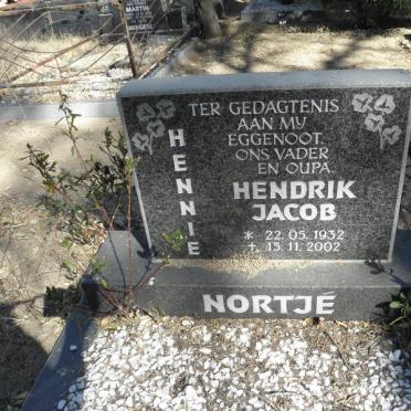 NORTJE Hendrik Jacob 1932-2002