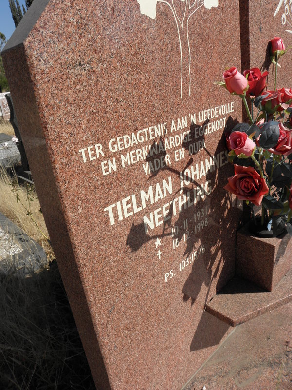NEETHLING Tielman Johannes 1931-1998