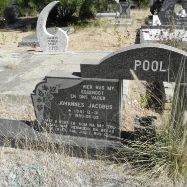 POOL Johannes Jacobus 1941-1989