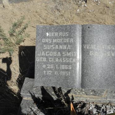 SMIT Susanna Jacoba nee CLAASSEN 1865-1951