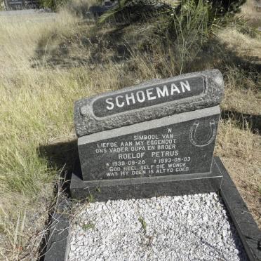 SCHOEMAN Roelof Petrus 1939-1993