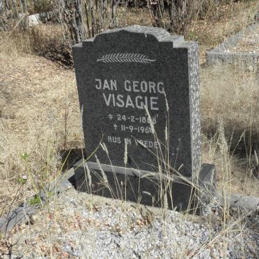 VISAGIE Jan Georg 1888-1964