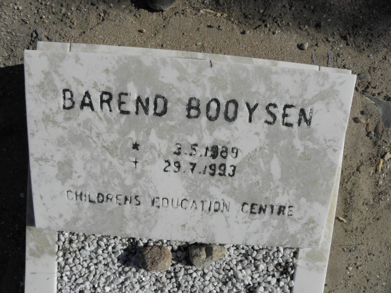 BOOYSEN Barend 1989-1993