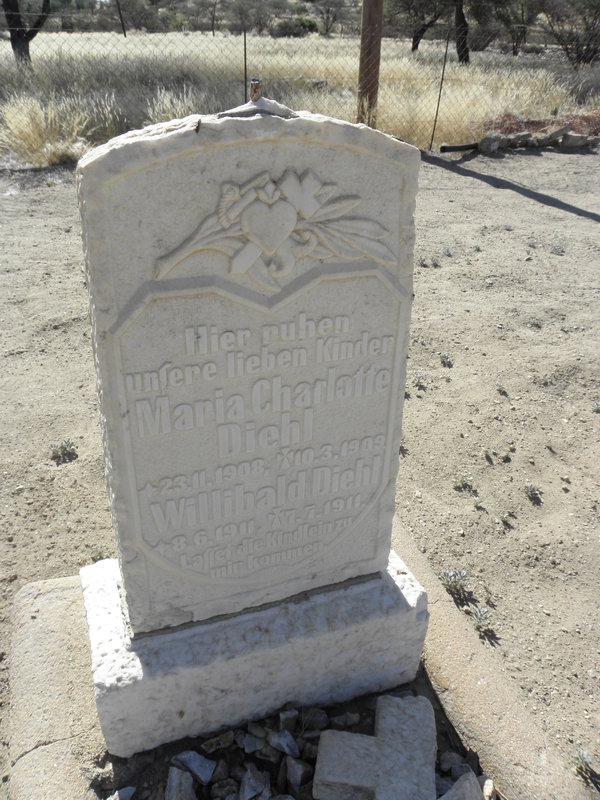 DIEHL Maria Charlote 1908-1909 : DIEHL Willibald 1911-1911